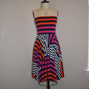 Maurices Striped Strapless Sundress